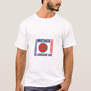 Camiseta Gráfica Orgulho da Herança Linguística