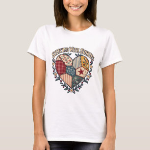 Camiseta Gráfica Original Costurada Com História