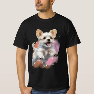 Camiseta gráfica para cães