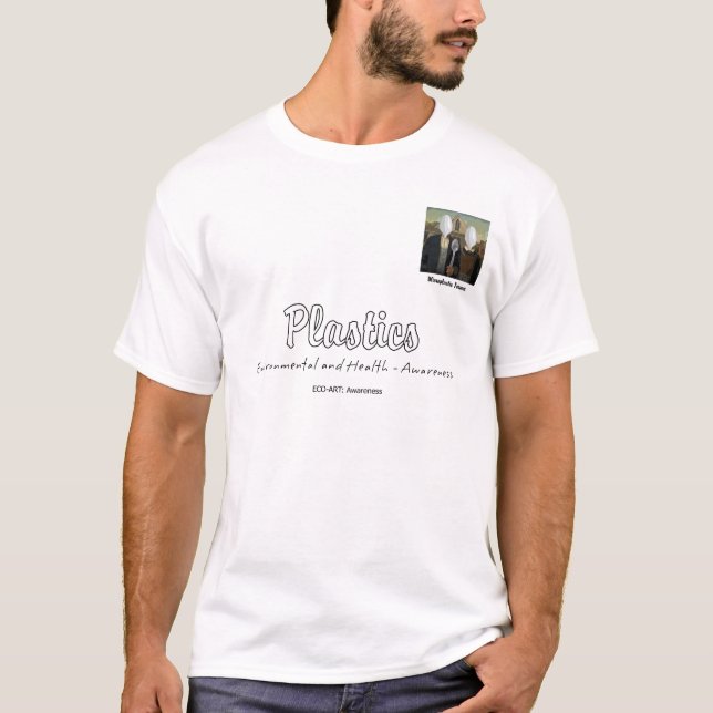 Camiseta gráfica para conscientização sobre o peri (Frente)