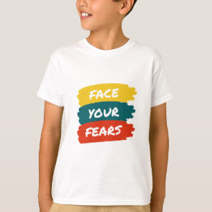 Camiseta gráfica para menino adolescente 'Enfrente