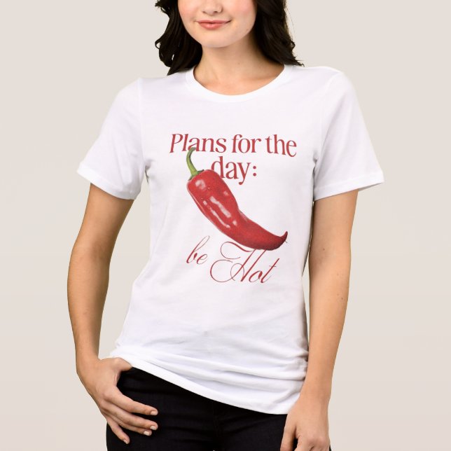 camiseta gráfica para mulheres ajuste slim (Frente)