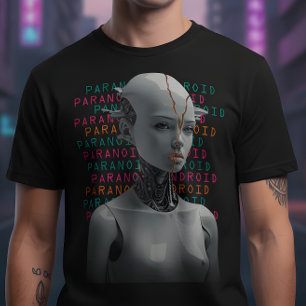 Camiseta Gráfica Paranoid Android