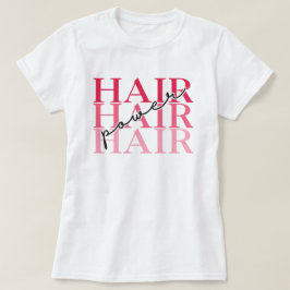 Camiseta gráfica personalizada fofa "Poder do Cabe