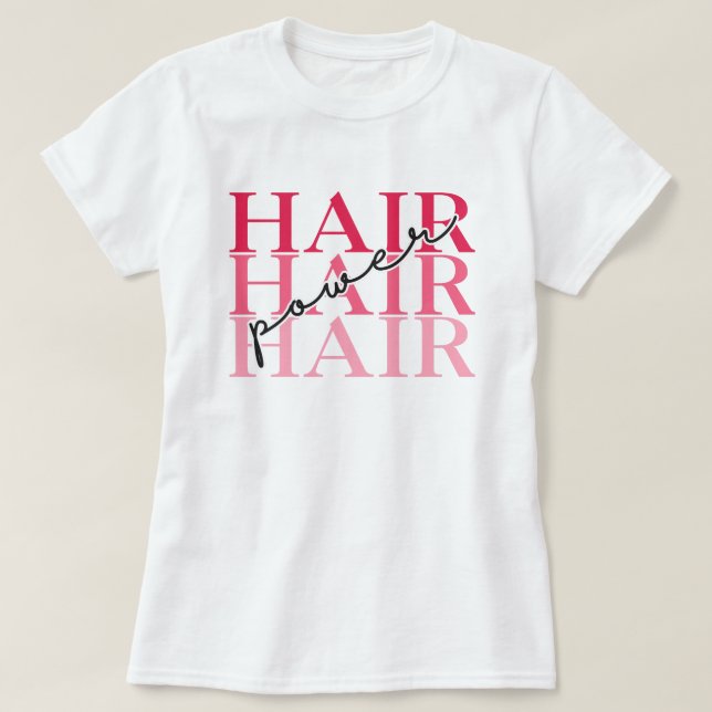 Camiseta gráfica personalizada fofa "Poder do Cabe (Frente do Design)