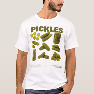 Camiseta Gráfica PICKLES - Engraçado e Crunchy