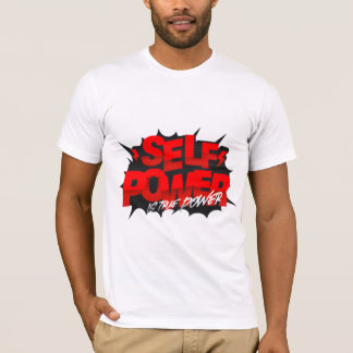 Camiseta Gráfica 'Poder Próprio É Verdadeiro Poder