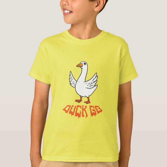 Camiseta Gráfica Quack Edge Duck (Frente)