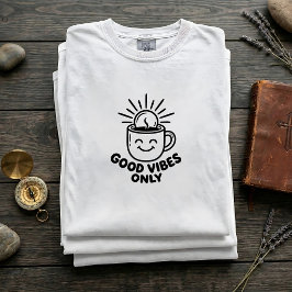 Camiseta Gráfica Retro de Citação de Rotina Matina