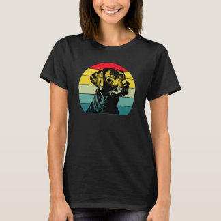 Camiseta Gráfica Retro Labrador Retriever