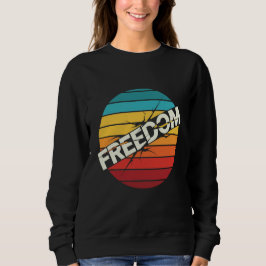 Camiseta Gráfica Retro Liberdade – Tipografia Vint