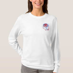 Camiseta Gráfica Rosa Cibernético Neon