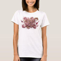 Camiseta Gráfica Rosa Statement READY SET POUR