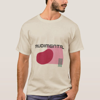 Camiseta gráfica rudimental