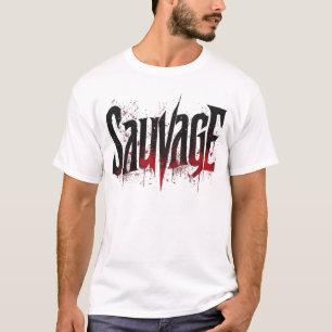 Camiseta Gráfica Sauvage Goth Streetwear - Gru Som