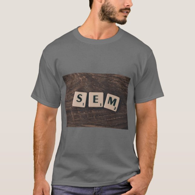 Camiseta Gráfica SEM – Vibrações Digitais (Frente)