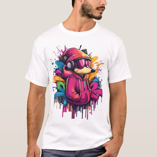 Camiseta gráfica Smart mouse (Frente)