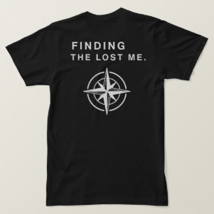 Camiseta Gráfica Streetwear Bússola do Eu Perdido