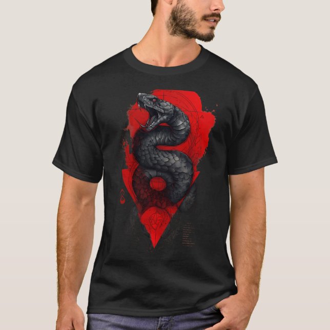 Camiseta Gráfica Striking Viper Trash Polka (Frente)