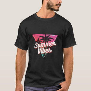 Camiseta Gráfica Summer Vibes – Tropical Fashion