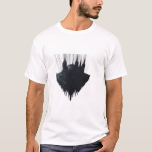Camiseta Gráfica Surrealista Catedral Gótica Flutu