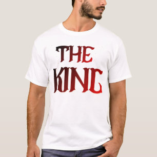 Camiseta Gráfica The King para Homens – Estilo Rea