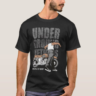 Camiseta Gráfica Under Ground Riders – Bicicleta V