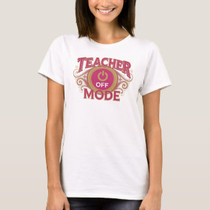 Camiseta Gráfica Vermelha Dinâmica MODO ENSINO DES