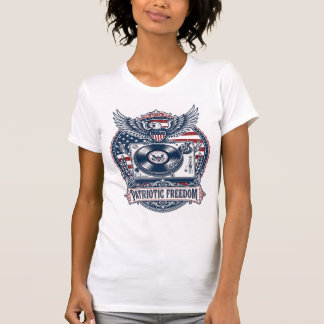 Camiseta Gráfica Vetorial de Colecionador de Vinil