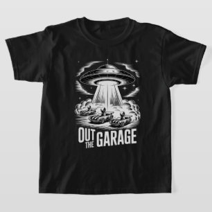 Camiseta Gráfica Vetorial do Raio do Cavaleiro das Trevas