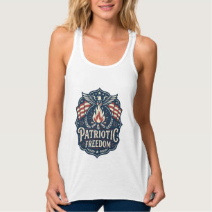 Camiseta Gráfica Vetorial Patriótica da Noite da F