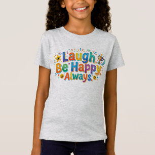Camiseta Gráfica Vibrações Positivas – Ria Seja Fe