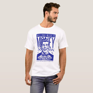 Camiseta Gráfica Vintage Estilo Dinheiro - Riqueza