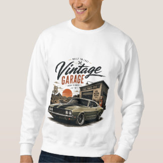 Camiseta Gráfica Vintage Mustang Route 66 Garagem