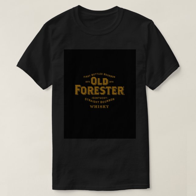 Camiseta Gráfica Whiskey do Forester Kentucky (Frente do Design)