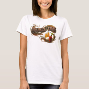 Camiseta Gráfica Witty Orange HORA DO BRUNCH