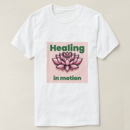 Camiseta Gráfica Zen Flor de Lótus "Cura em Movime