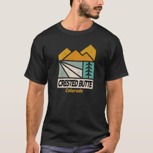 Camiseta Gráfico 1 da Montanha do Colorado, Butte Crested