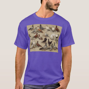 Camiseta Gráfico 2 das Raças de Pombo