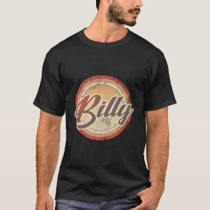 Camiseta Gráfico 365 Nome Billy Vintage Funny Personalizado