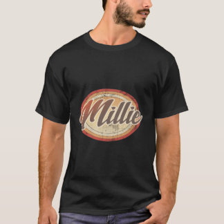 Camiseta Gráfico 365 Nome Millie Vintage Funny Personalizad
