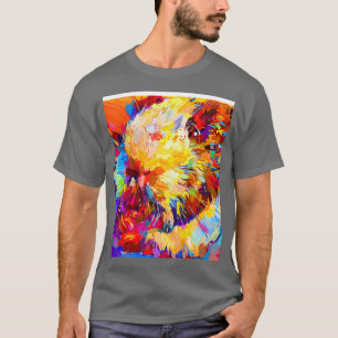 Camiseta Gráfico 6 do Porco-Guiné