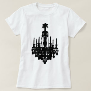 Camiseta Gráfico antigo do candelabro