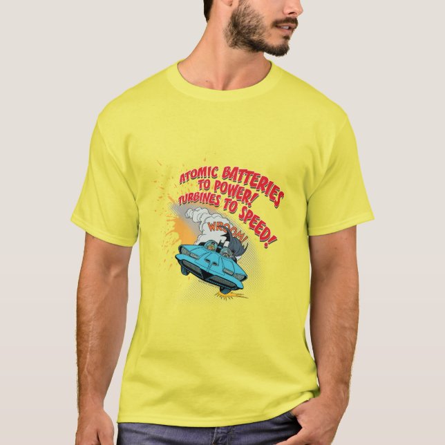Camiseta Gráfico Batmóvel (Frente)