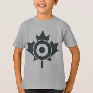 Camiseta Gráfico canadense da modificação de Roundel da