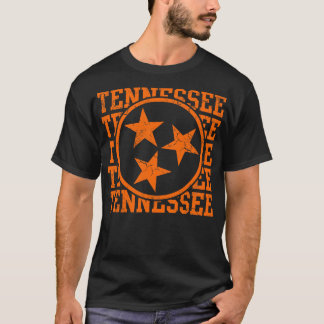 Camiseta Gráfico com Distância do Sinalizador do Estado do 