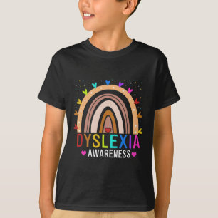 Camiseta Gráfico Cute do Arco-Íris Mês de Consciência