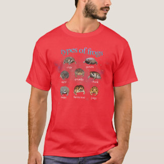 Camiseta Gráfico Cute Funny Rain Frog Amante de Animais Mem