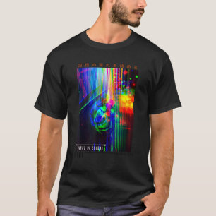 Camiseta Gráfico Cyberpunk Lofi Homens de Streetwear Japone