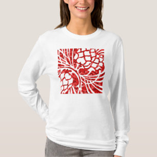 Camiseta Gráfico da arte de Pinecones do Natal